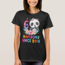 Search for panda birthday tshirts Old