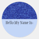 Search for name badge stickers Blue