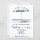 Search for beach bridal shower invitations White