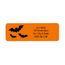 Search for bats return address labels Spooky