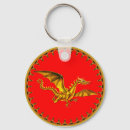 Search for gold dragon keychains Dragons