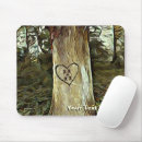 Search for heart tree mousepads Green