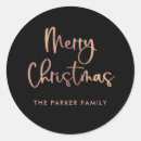 Search for rose gold christmas stickers Minimalist