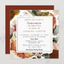 Search for orange quinceanera invitations Autumn