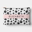 Recherche de patte de chien cosmétiques pochettes Motif de pattes