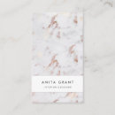 Search for white marble business cards Stone