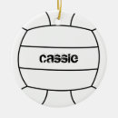 Search for volleyball coach ornaments Player