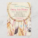 Search for dreamcatcher bridal shower invitations Watercolor