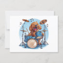 Search for drumming stuff postcards Blue