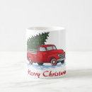 Search for truck design mugs Christmas tree
