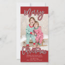Search for sparkly vertical photocards Red