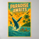Recherche de baleine vintage posters Baleine à bosse