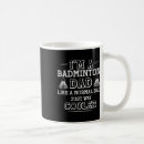 Search for funny badminton mugs Smash
