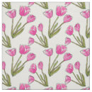 Search for tulip fabric Green leaves