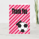 Search for soccer team thank you cards Sports