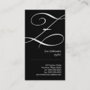 Recherche de z cartes visite Styliste