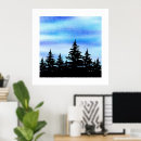 Search for blue tree posters Abstract
