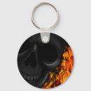 Search for fire skull keychains Halloween