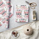 Search for be jolly wrapping paper Typography
