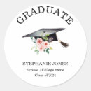 Search for graduation hat stickers Class of 2024