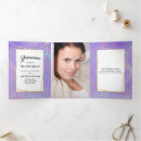 Search for folded quinceanera invitations Purple