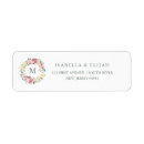 Search for love romantic return address labels Roses