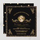 Search for black prince baby shower invitations Gold