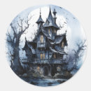 Search for haunted castle stickers Trick or treat