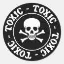 Search for toxic warning stickers Skull and crossbones