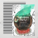 Recherche de chaudron sorcière invitations Mignon