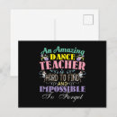 Search for ballet teacher postcards Thank you