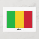 Recherche de mali cartes postales Drapeau