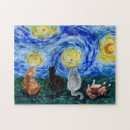 Recherche de peinture de chat Bleu