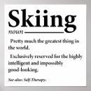 Recherche de humour skieur Définition