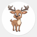 Search for cartoon reindeer stickers Festive