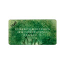 Search for family reunion return address labels Watercolor