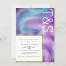 Search for purple marbling invitations Abstract