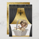 Search for ethnic baby shower invitations Gold