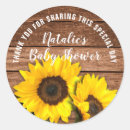 Search for rustic farmhouse stickers Sunflower