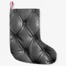 Search for leather christmas stockings Black