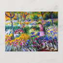 Recherche de monet giverny cartes postales Iris