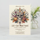 Search for art halloween invitations Sugar skull