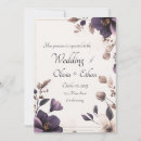 Search for royal purple wedding invitations Classic