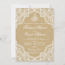 Search for vintage lace wedding invitations Bismillah