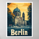 Search for berlin vintage travel posters Illustration