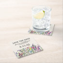 Recherche de save the date dessous de verres Rose