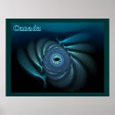Recherche de baleine beluga posters Bleu