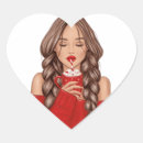 Recherche de coeur chocolat autocollants Vacances
