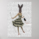 Search for black and white rabbit posters Flowers