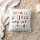 Search for alphabet pillows Children